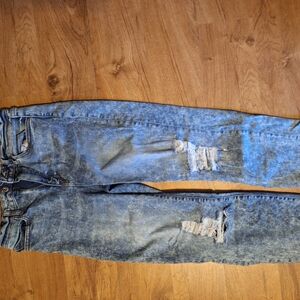 Sneak Peek Women's Distressed Blue Jeans